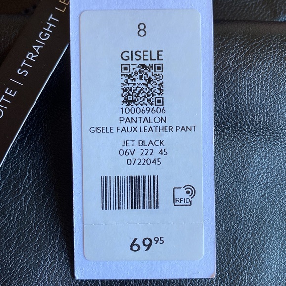 Dynamite Gisele Faux Leather Straight Leg Pants - Picture 7 of 7